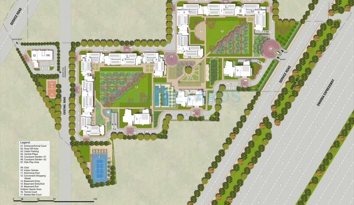 vatika-sovereign-park-master-plan-image1